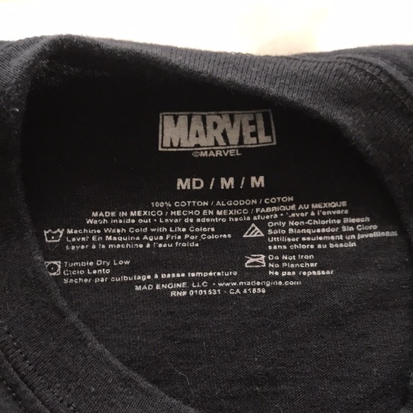 Marvel Spider Man Tee Black - Picture 3 of 3
